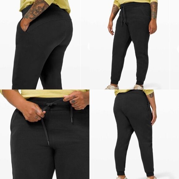 Lululemon women’s Scuba Jogger Black size 10 - Picture 1 of 7